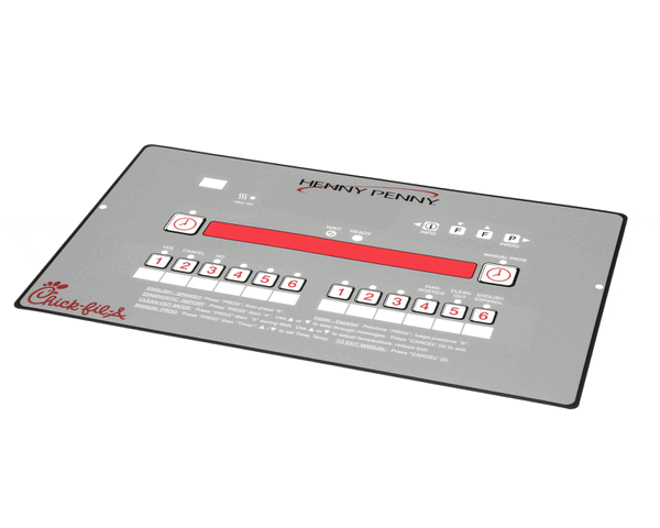 Henny Penny 92414 Decal-Cfe4Xx Control (HEN92414) Each