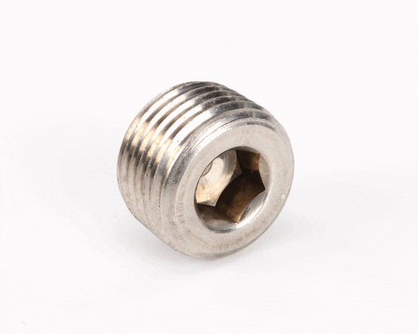 Henny Penny Fp01-004 Plug Pipe 1/2 Hex Soc Ss (HENFP01-004) Each