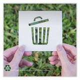 Heritage Bag Eco Blend Max Can Liners, 33 gal, 0.8 mil, 33" x 39", Green, 25 Bags/Roll, 8 Rolls/Carton (HERL6639TEER1) Case of 200