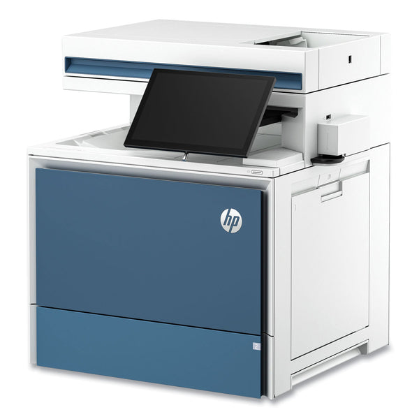 HP Color LaserJet Enterprise Flow MFP 5800zf Printer, Copy/Fax/Print/Scan (HEW58R10A)