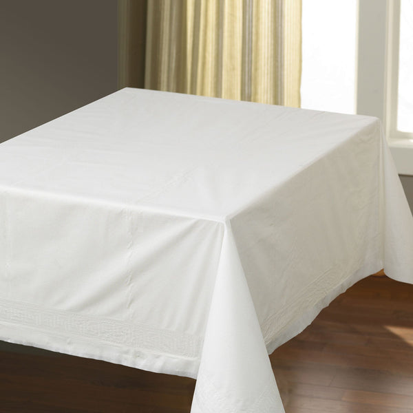 Hoffmaster Tissue/poly Tablecovers, 54" X 54", White, 50/carton (HFM210046) Case of 50
