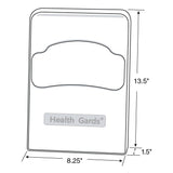 Hospeco® Health Gards® Quarter Fold Toilet Seat Cover Dispenser, White (HOSHG-2) Each