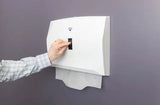 Hospeco® Health Gards® Lever Action Toilet Seat Cover Dispenser, White (HOSHG-3L) Each