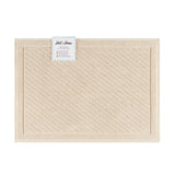 Arkwright Home® Host & Home Cotton Bath Mat 17x24 Almond Milk, 4/Case (HH-BM-1724-BG) Case of 4