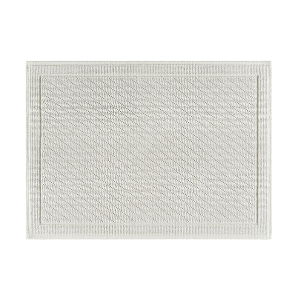 Arkwright Home Host & Home Cotton Bath Rug 17x24 Light Gray (P-HH-BM-1724-GY) 1/EA