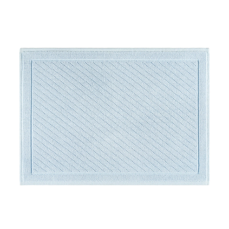 Arkwright Home Host & Home Cotton Bath Rug 17x24 Light Blue (P-HH-BM-1724-LB) 1/EA