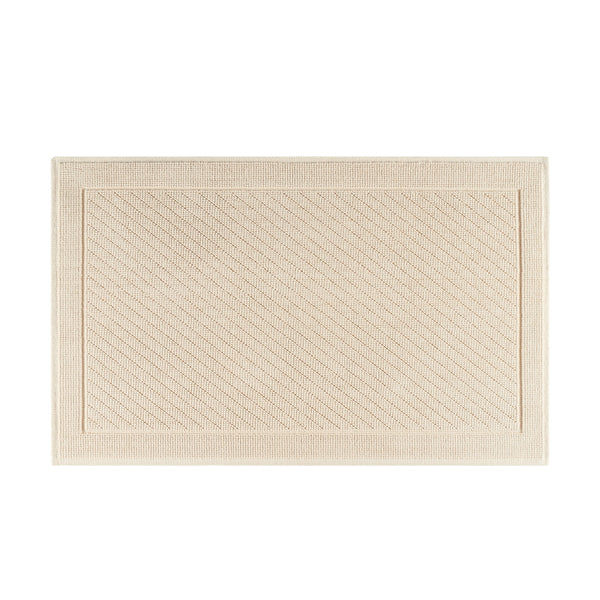 Arkwright Home Host & Home Cotton Bath Rug 20x32 Almond Milk (P-HH-BM-2032-BG) 1/EA