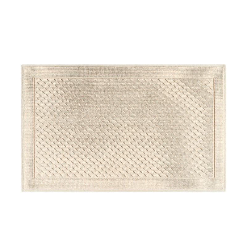 Arkwright Home Host & Home Cotton Bath Rug 20x32 Almond Milk (P-HH-BM-2032-BG) 1/EA