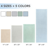 Arkwright Home® Host & Home Cotton Bath Mat 20x32 White, 4/Case (HH-BM-2032-WH) Case of 4