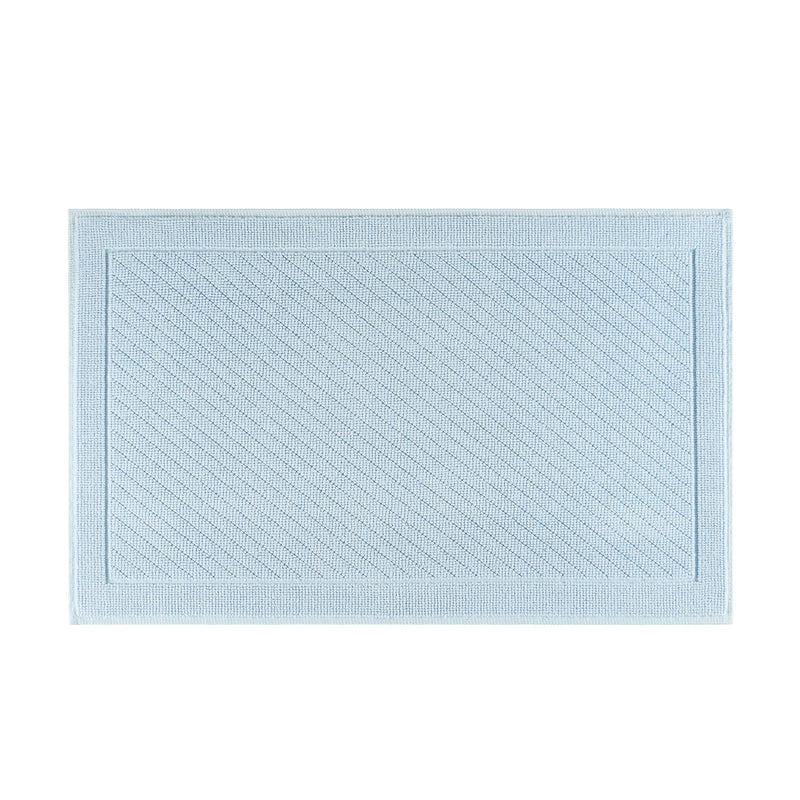 Arkwright Home Host & Home Cotton Bath Rug 20x32 Light Blue (P-HH-BM-2032-LB) 1/EA