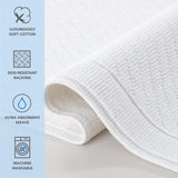 Arkwright Home® Host & Home Cotton Bath Mat 24x36 White, 4/Case (HH-BM-2436-WH) Case of 4