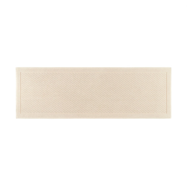 Arkwright Home Host & Home Cotton Bath Rug 20x60 Almond Milk (P-HH-BM-2060-BG) 1/EA