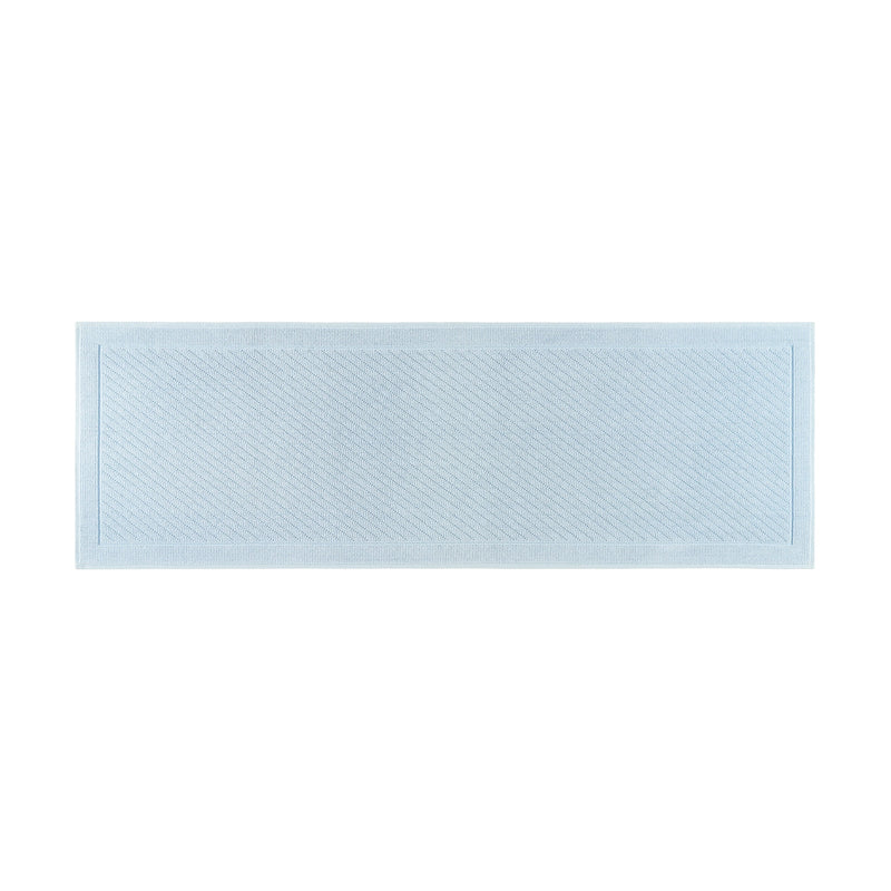 Arkwright Home Host & Home Cotton Bath Rug 20x60 Light Blue (P-HH-BM-2060-LB) 1/EA