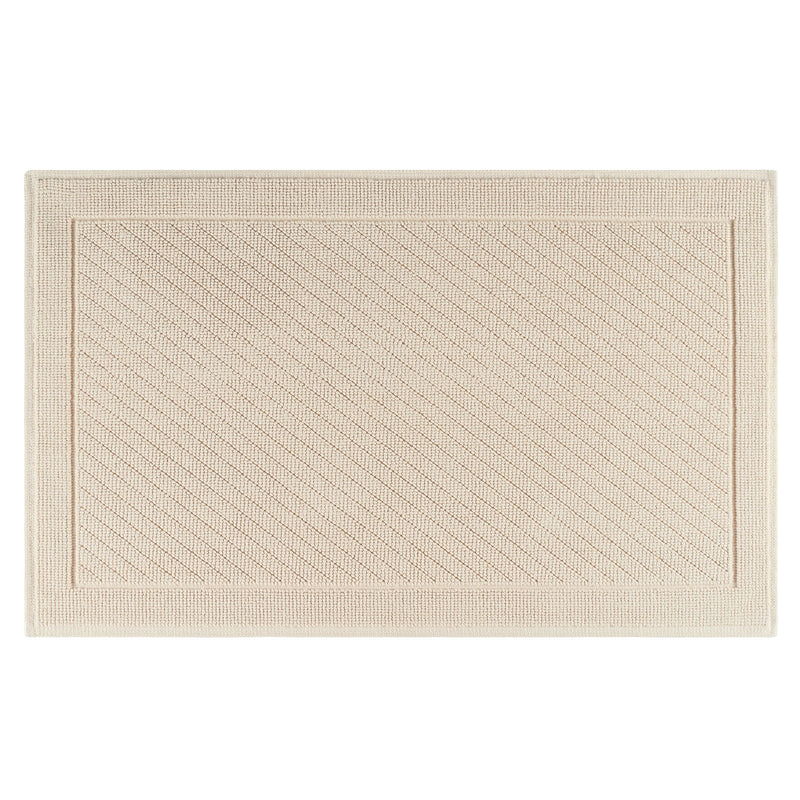 Arkwright Home Host & Home Cotton Bath Rug 24x36 Almond Milk (P-HH-BM-2436-BG) 1/EA