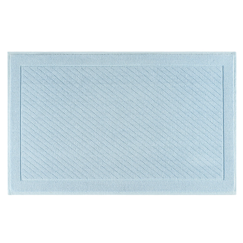 Arkwright Home Host & Home Cotton Bath Rug 24x36 Light Blue (P-HH-BM-2436-LB) 1/EA