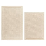 Arkwright Home® Host & Home Cotton 2pc Bath Mat Set 17x24/20x32, Almond Milk, 4/Case Sets (HH-BM-2PK-BG) Case of 4 Sets