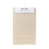 Arkwright Home® Host & Home Cotton 2pc Bath Mat Set 17x24/20x32, Almond Milk, 4/Case Sets (HH-BM-2PK-BG) Case of 4 Sets