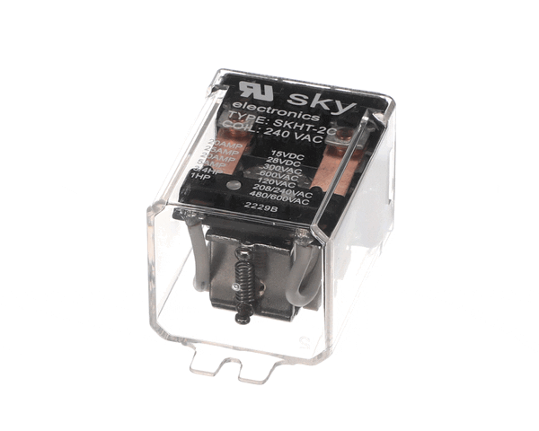 Hillphoenix P084234E Fan Relay R1: Rly,Dpdt,Side Mt (HILP084234E) Each