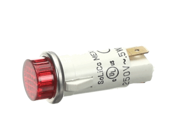 H&K International E-6-32 Pilot Light,250V 1/3Watt, Red, (HKIE-6-32) Each