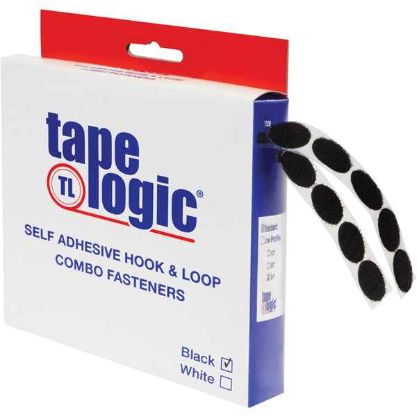 1/2" Black Dots Tape Logic® Combo Pack (HLT180) Case Of 200