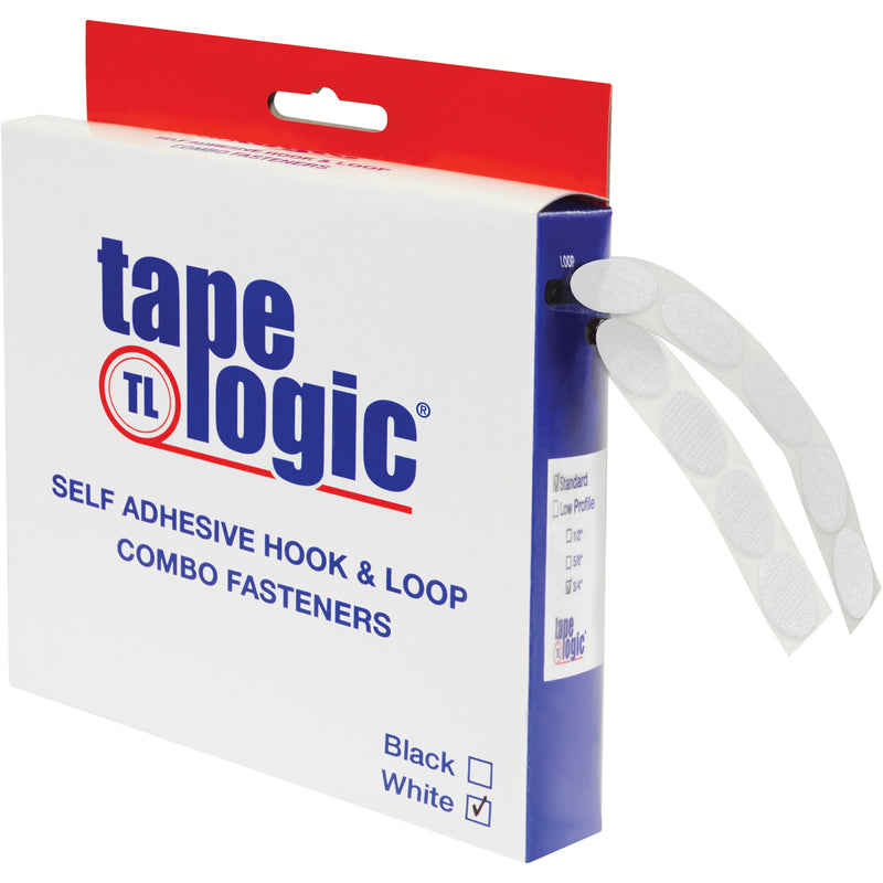 3/4" White Dots Tape Logic® Combo Pack (HLT183) Case Of 200