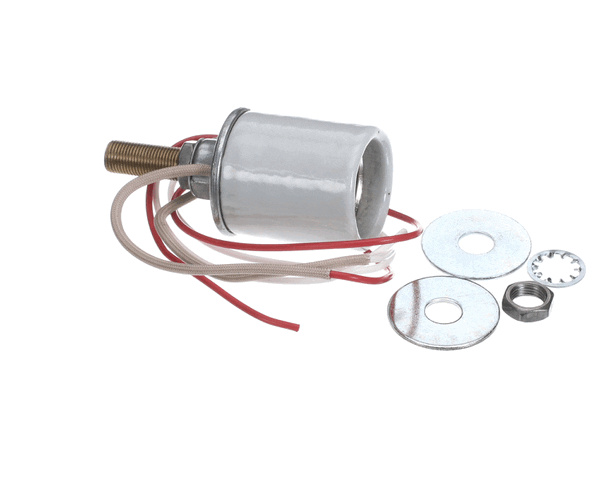 Hanson Heat Lamps 617C Brass Socket W/Wire (HNS617C) Each