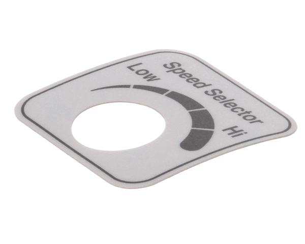 Hobart 00-478265 Label,Speed Select (Domestic) (HOB00-478265) Each