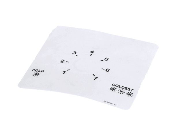 Hoshizaki 4A5960-01 Label -Dial (HOS4A5960-01) Each