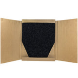Hospeco® Health Gards® Premium Urinal Mat, 17"x20.25", Black, 6/Pack (HOSHS-OR1001-BL) Pack of 6