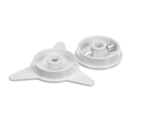 Heat Seal 6110023 White Core Adapter Set, 3", Plastic (HSC6110023) Each