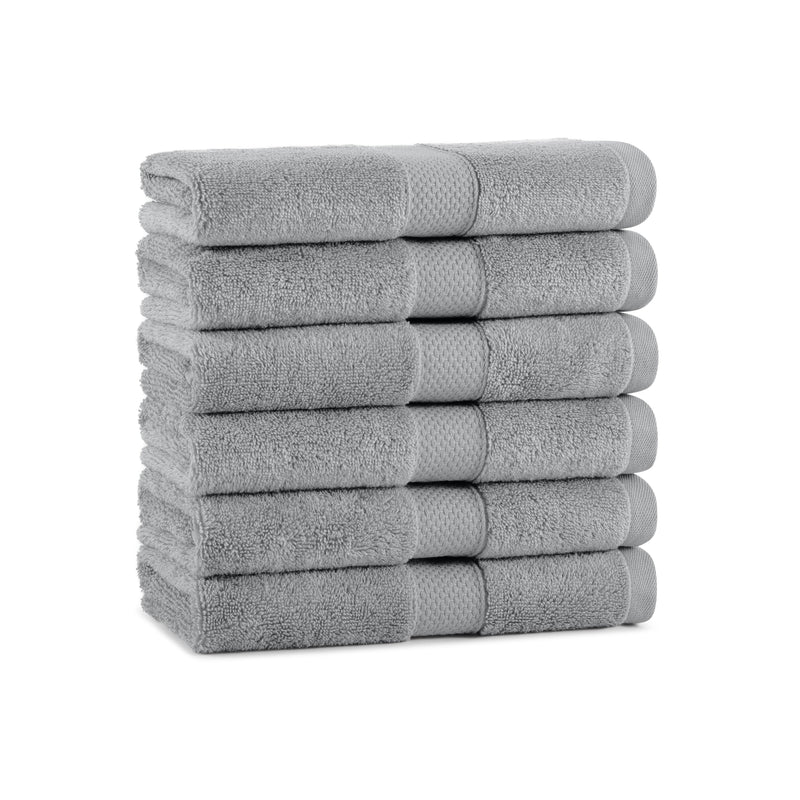 Aston & Arden Egyptian Cotton Hand Towel 16x30 Dark Grey (6/Pack) (P-EGYP-1630-DGY) 6/PK