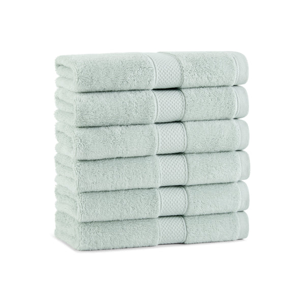 Aston & Arden Egyptian Cotton Hand Towel 16x30 SageGreen (6/Pack) (P-EGYP-1630-SGE) 6/PK