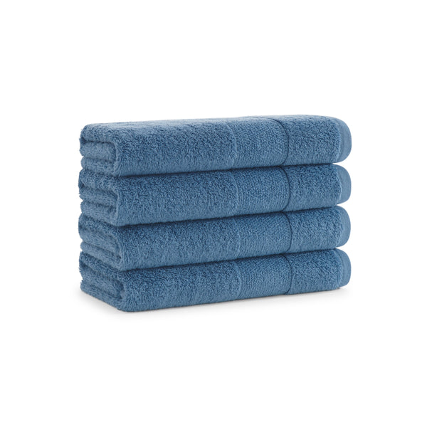 Aston & Arden Turkish Solid Hand Towel 18x32 Copen Blue (4/Pack) (PNP-HT-TS1832-54-CBL) 4/PK