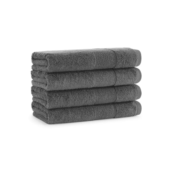 Aston & Arden Turkish Solid Hand Towel 18x32 Pewter (4/Pack) (PNP-HT-TS1832-54-PTR) 4/PK