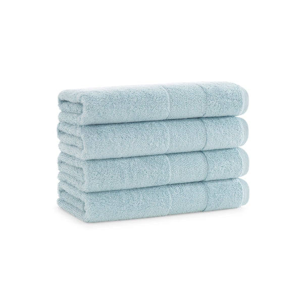 Aston & Arden Turkish Solid Hand Towel 18x32 Sterling Blue (4/Pack) (PNP-HT-TS1832-54-SBL) 4/PK