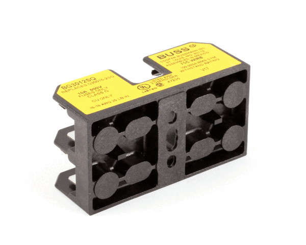Hatco 02.03.022.00 Fuse Block 15A 480V 2P-G Class (HT02-03-022-00) Each