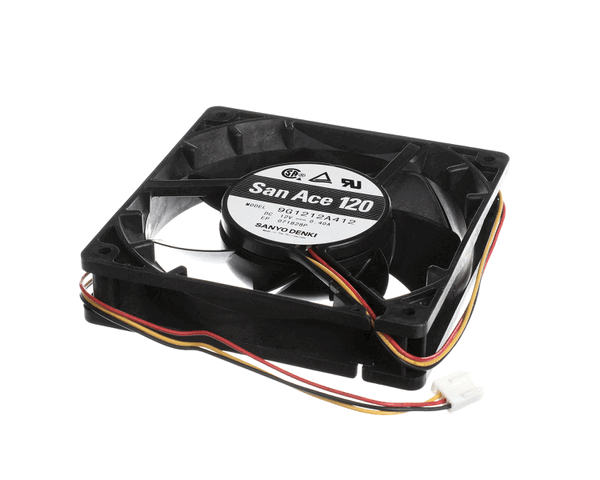 Hatco 02.12.163.00 Fan,Axial,4.62"Sqx.98",Spd,12V (HT02-12-163-00) Each