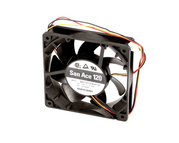 Hatco 02.12.163A.00 Fan,Axial,4.62"Sqx.98",12V (HT02-12-163A-00) Each