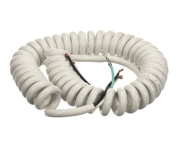 Hatco 02.18.161.02 Cord 18/3 10A 125V 105C Wht Cl (HT02-18-161-02) Each