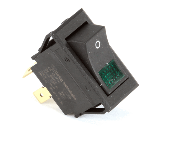 Hatco 02.19.178.00 Switch Roc Dpst 250V 10A Green (HT02-19-178-00) Each