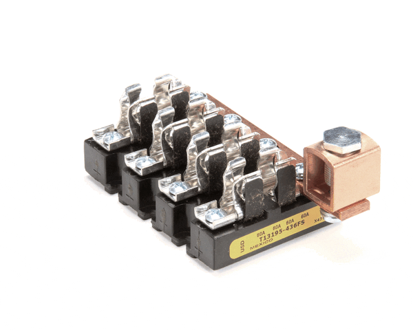 Hatco 02.41.022.00 Fuse Block 60A 300V 4P (HT02-41-022-00) Each