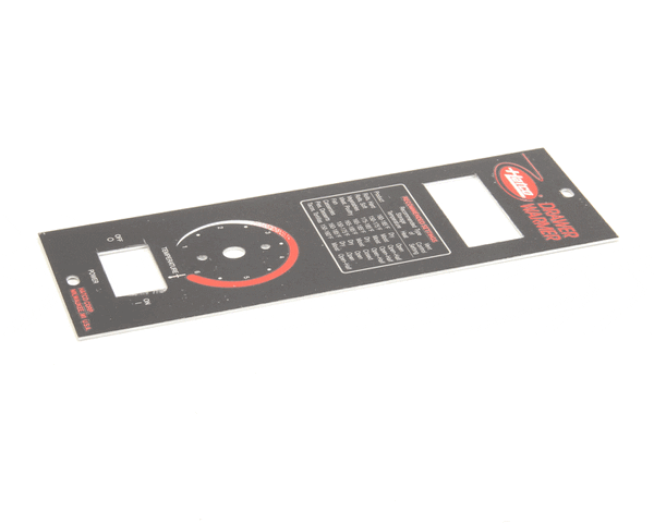 Hatco 07.01.179.00 Hdw Control Face Plate (HT07-01-179-00) Each