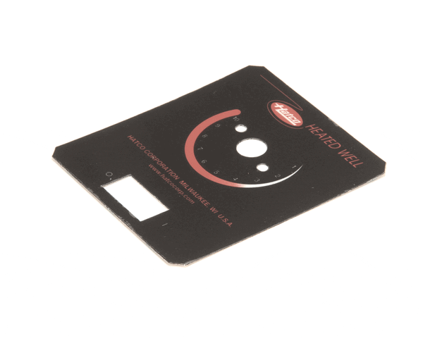 Hatco 07.03.494.00 Control Label, Hwb (HT07-03-494-00) Each