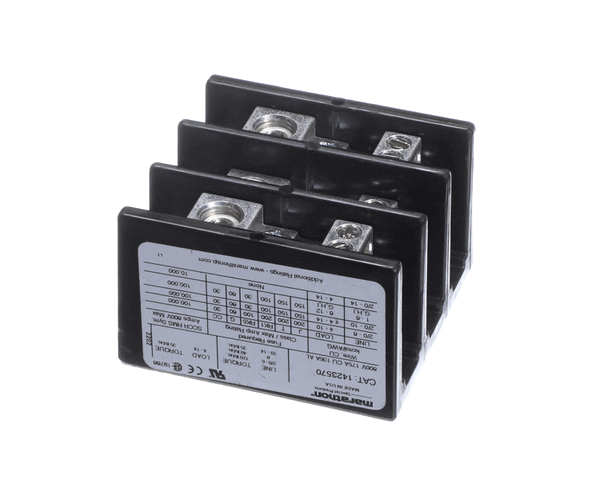 Heatcraft 2251423 3 Pole Ln 2/0-12 Load 4/P 4 Terminal Blo (HTCR2251423) Each