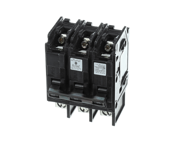 Heatcraft 2253020 Circuit Breaker With Lugs 20 Amp 3 Pole (HTCR2253020) Each