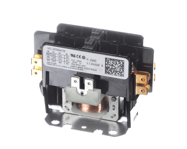 Heatcraft 2254303 Contactor 20 Amp 2 Pole 115/60/1 (HTCR2254303) Each