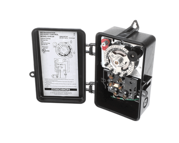 Hussmann 10574B Timer Defrost 6145-20B 230V W/Brkt (HUS10574B) Each