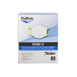 Safety Zone® ProWorks® N95 Particulate Respirator w/Valve and Adjustable Nose Piece, White, Medium/Large, Box of 10 (SZNHY8812) Box of 10
