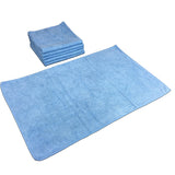 Hospeco® Microfiber Cloth 16x27 300 GSM Tri-Fold Blue, 12/Pack (HOSMFC3001627BL) Pack of 12