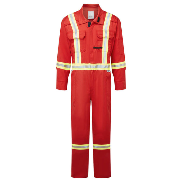 Portwest® Avenger 7oz Coverall, Red, Size 54 (IAS3108RER54) Each